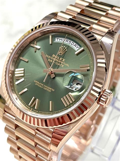 day date rolex rose gold price|Rolex Day-Date 40 228235.